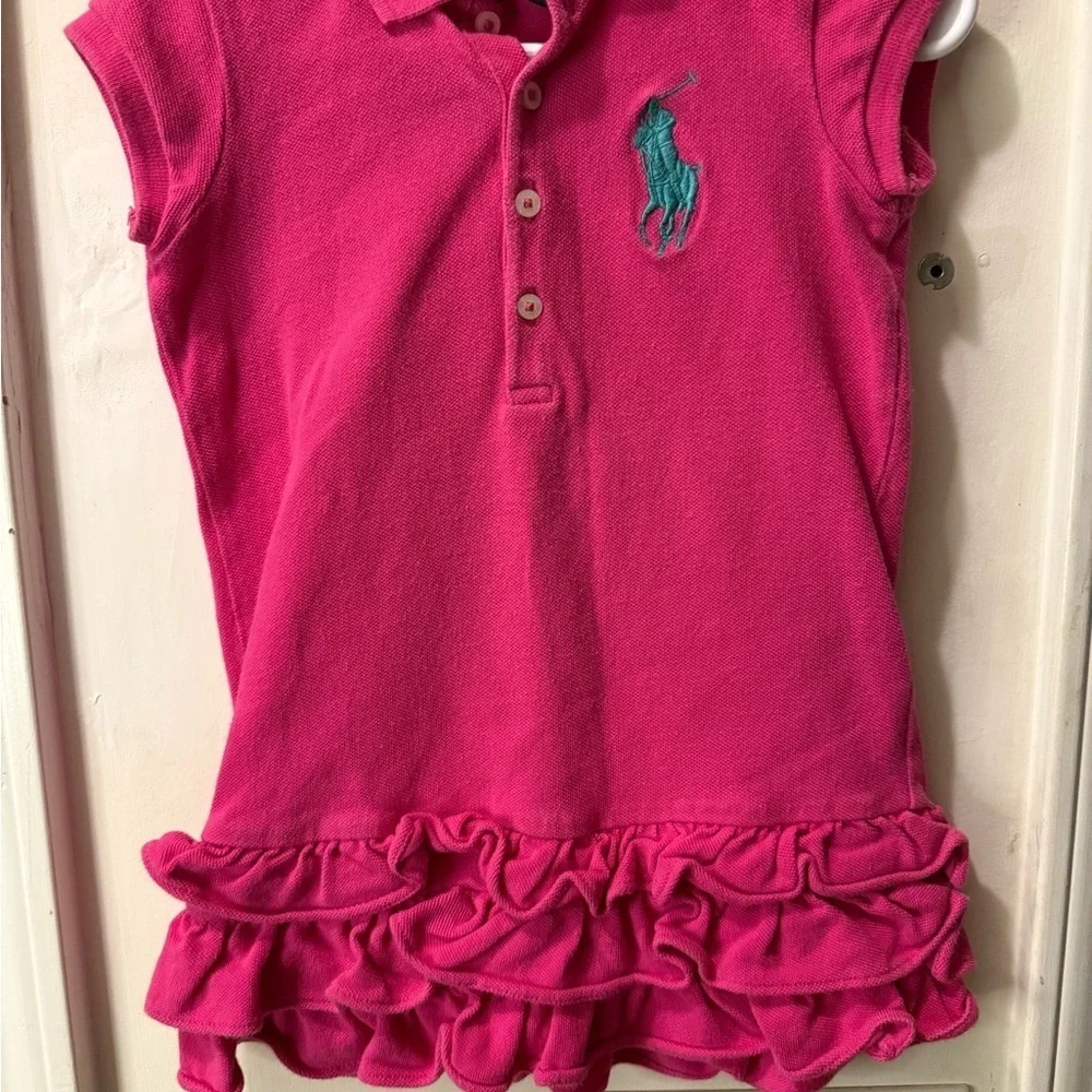 Ralph Lauren Ruffle Polo Dress